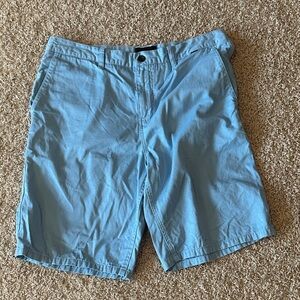Men's Light Blue Casual Cotton Shorts Hurley size 34